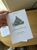 🏡 Gepersonaliseerd Verhuiskaartje met Illustratie