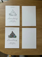 🏡 Gepersonaliseerd Verhuiskaartje met Illustratie
