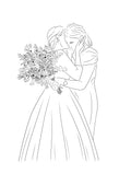 Line Art Vriendschap  Een Tijdloos Symbool van Jullie Band