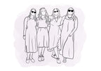Line Art Vriendschap  Een Tijdloos Symbool van Jullie Band