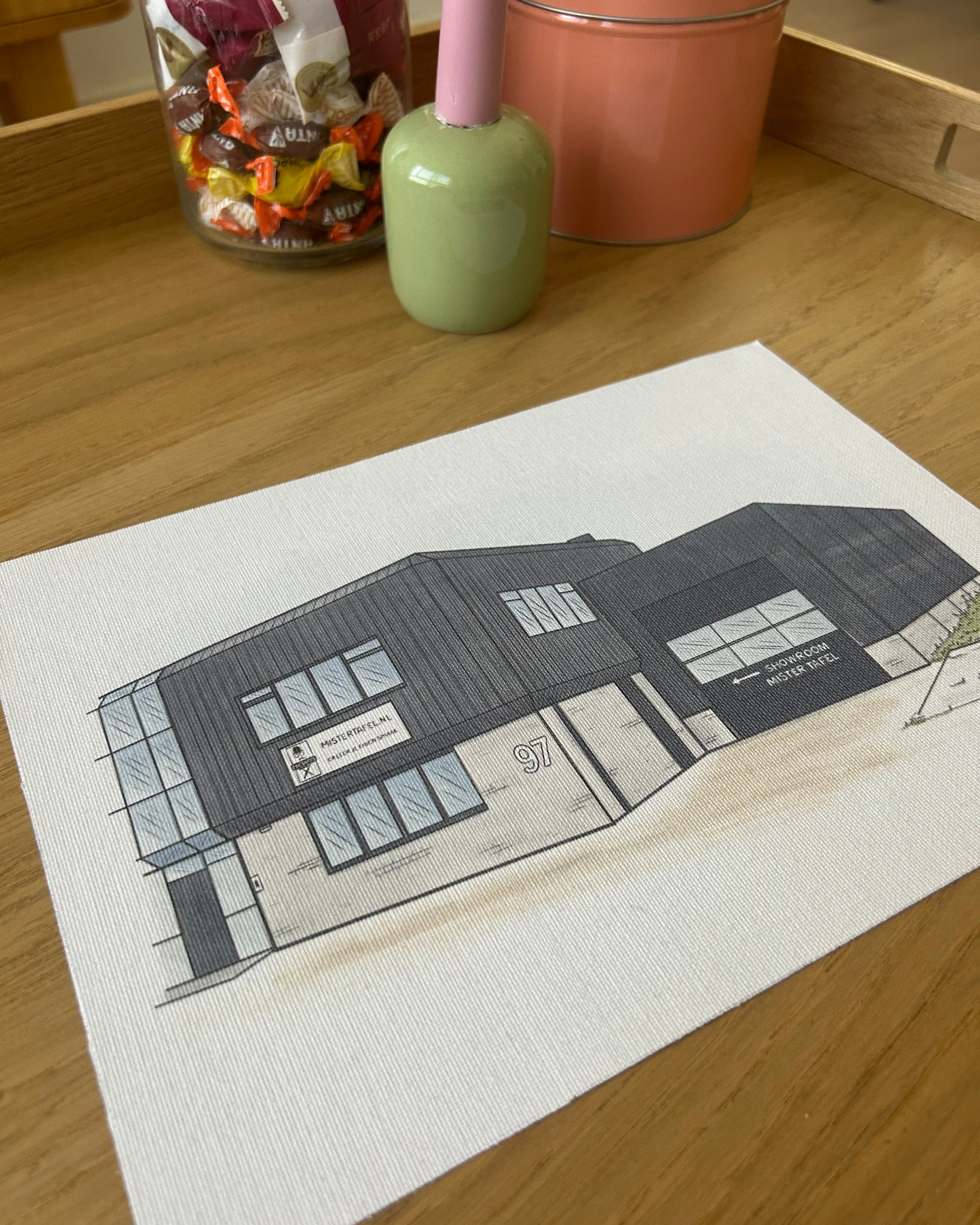 🏡 Persoonlijke Huisillustratie, Een blijvende herinnering & uniek cadeau