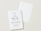 🏡 Gepersonaliseerd housewarming uitnodiging met Illustratie